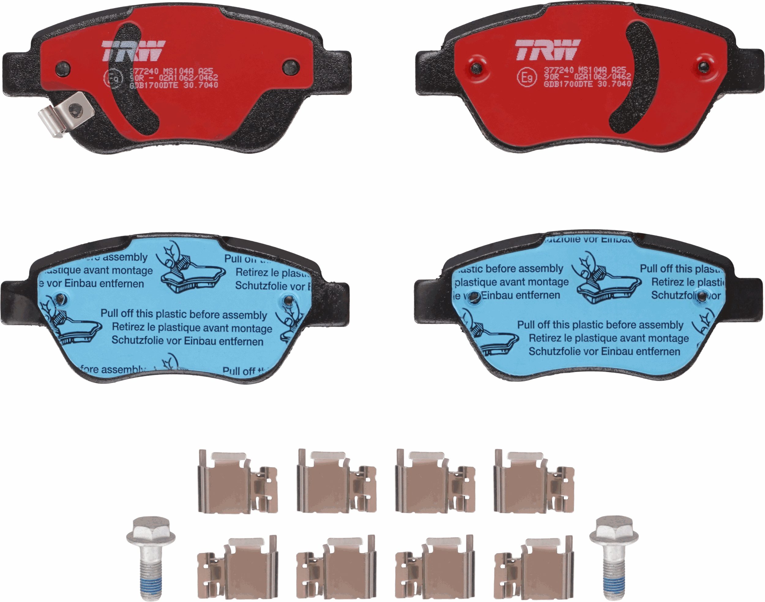 Pastiglie freno TRW GDB1700DTE