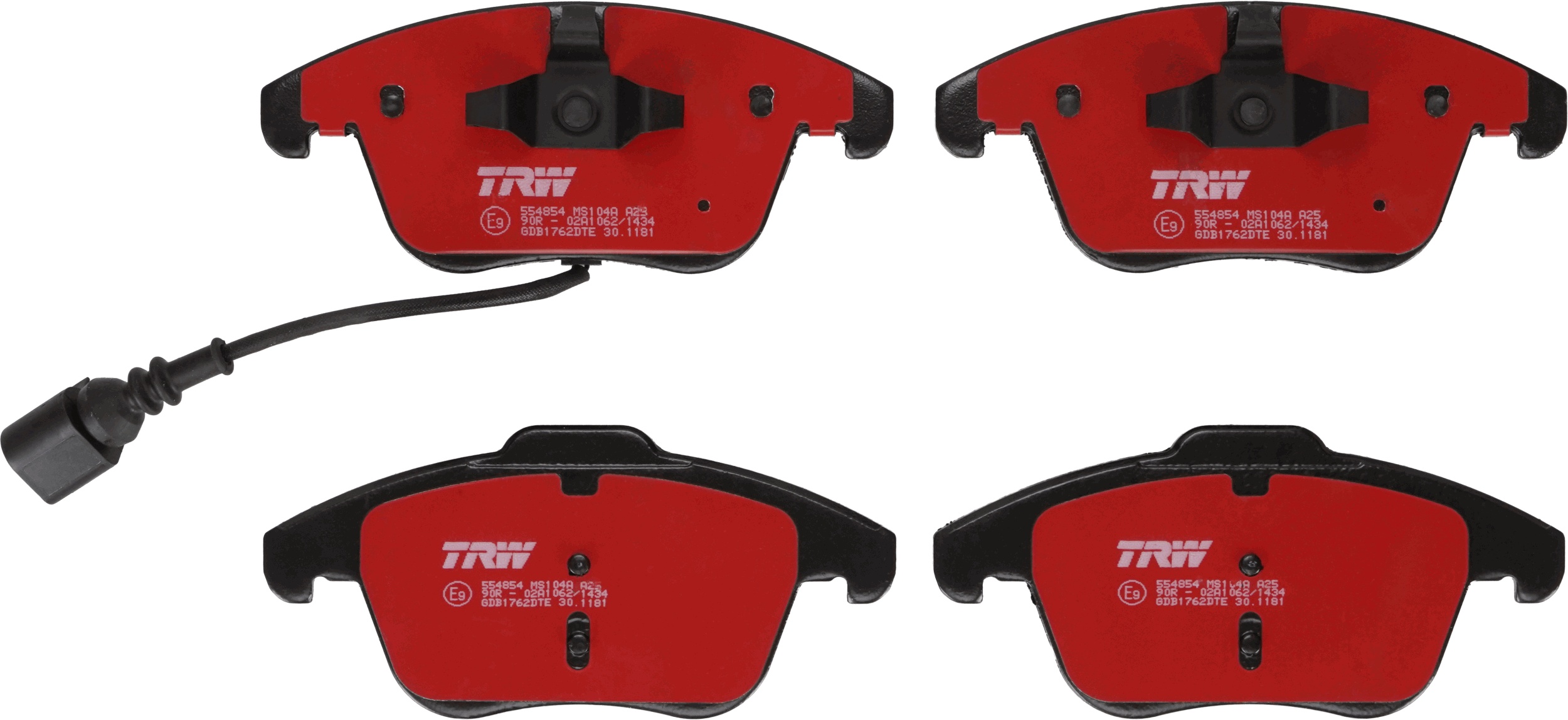 Pastiglie freno TRW GDB1762DTE