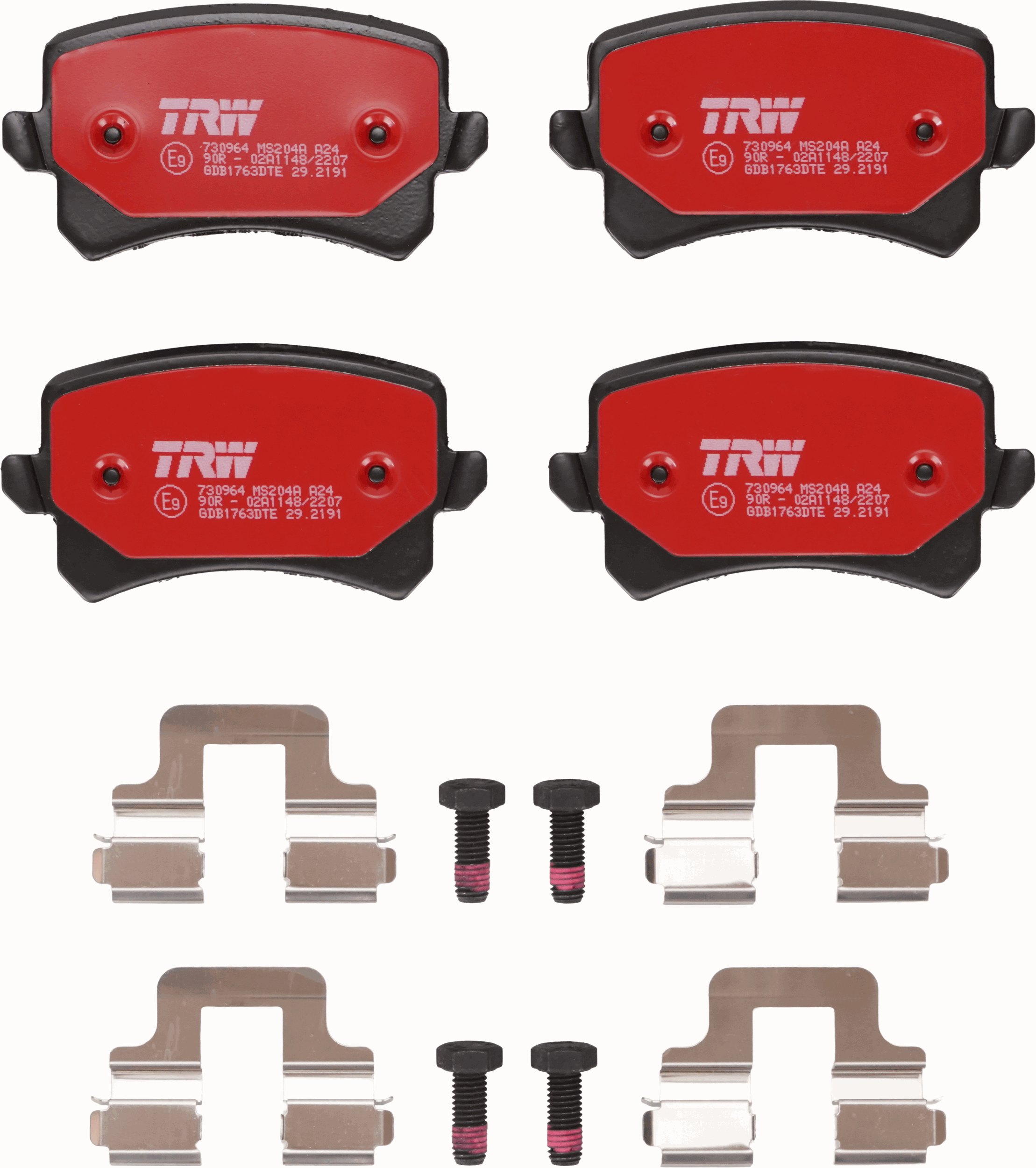 Pastiglie freno TRW GDB1763DTE