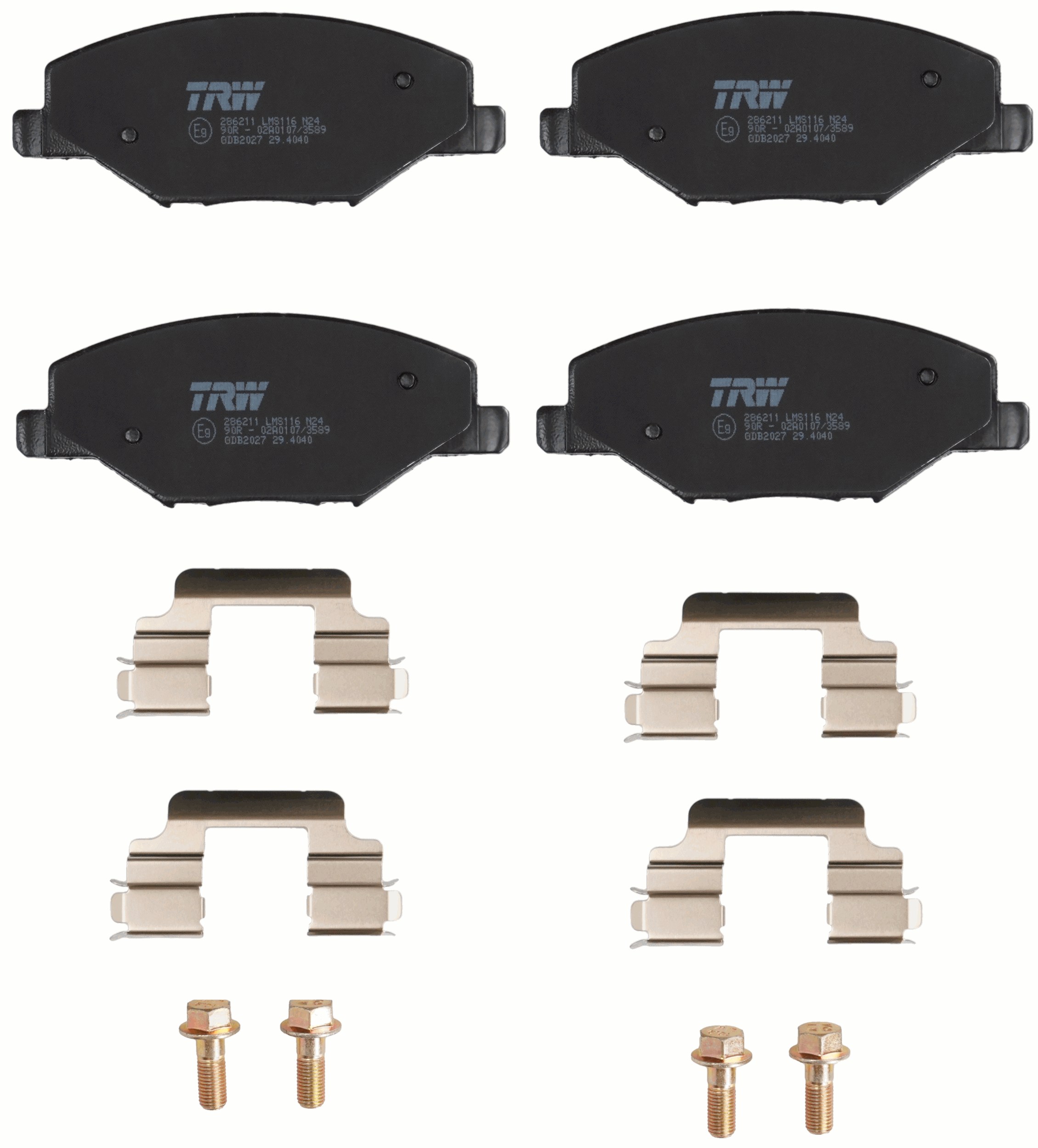 Pastiglie freno TRW GDB2027