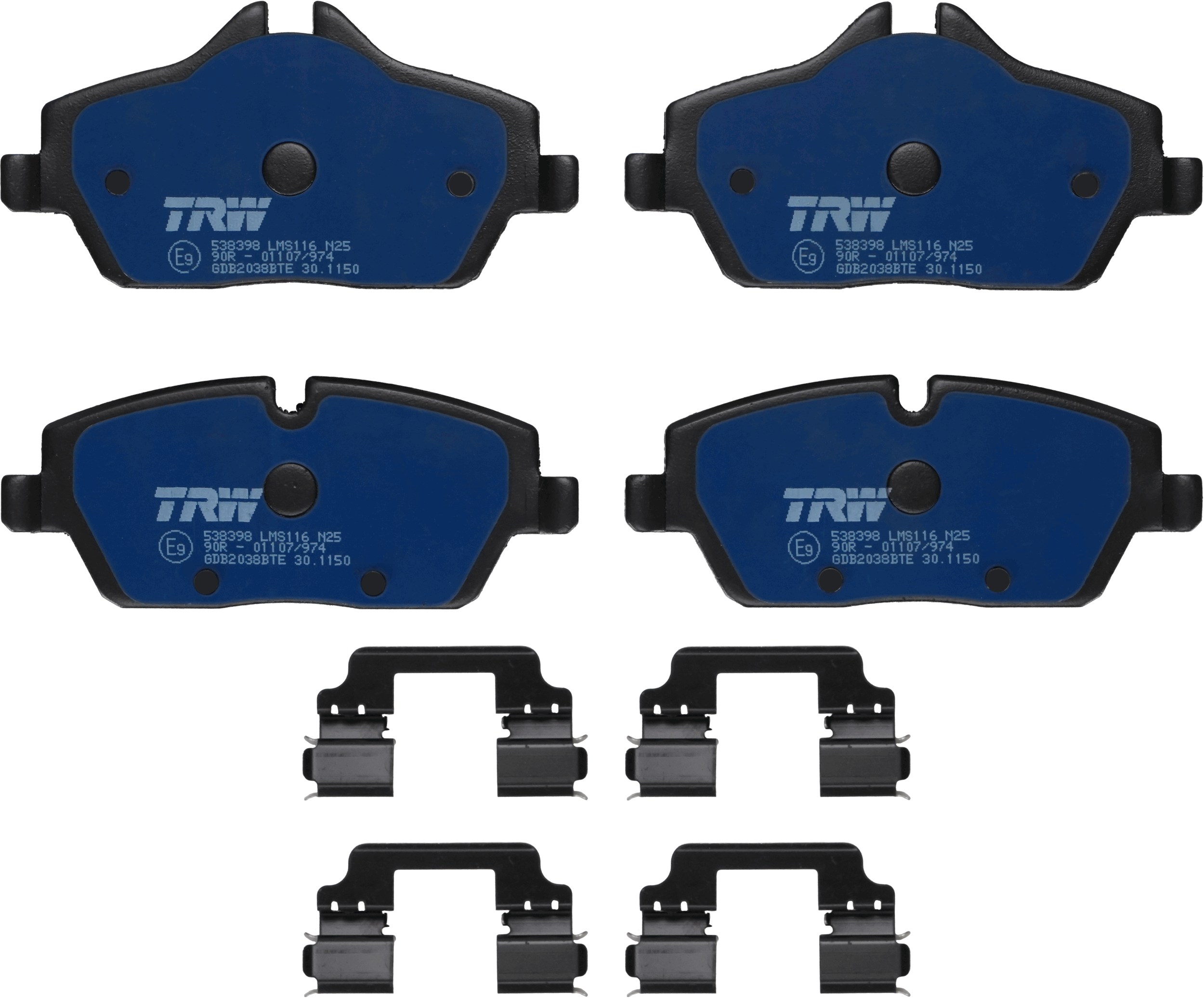 Pastiglie freno TRW GDB2038BTE