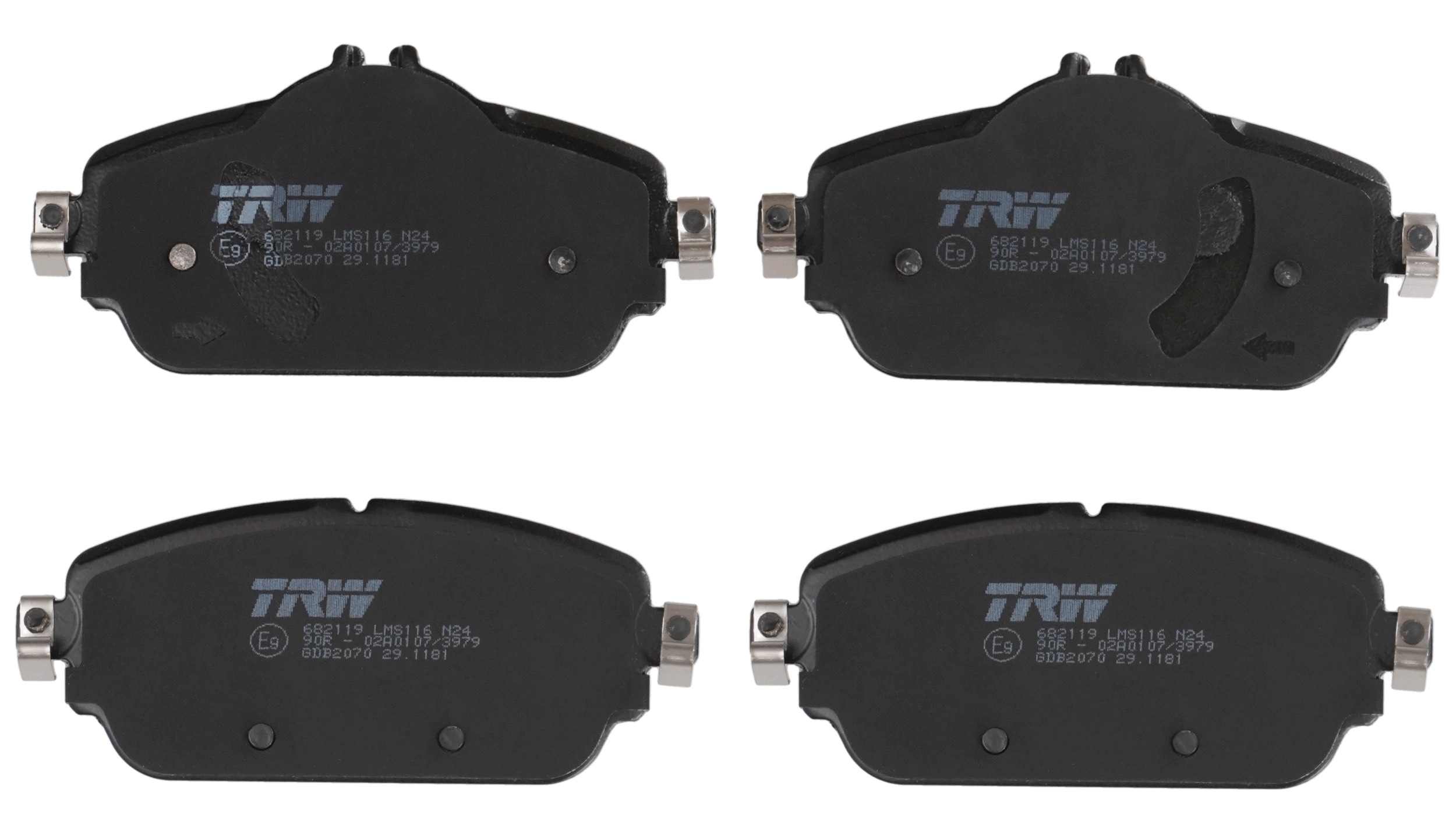 Pastiglie freno TRW GDB2070