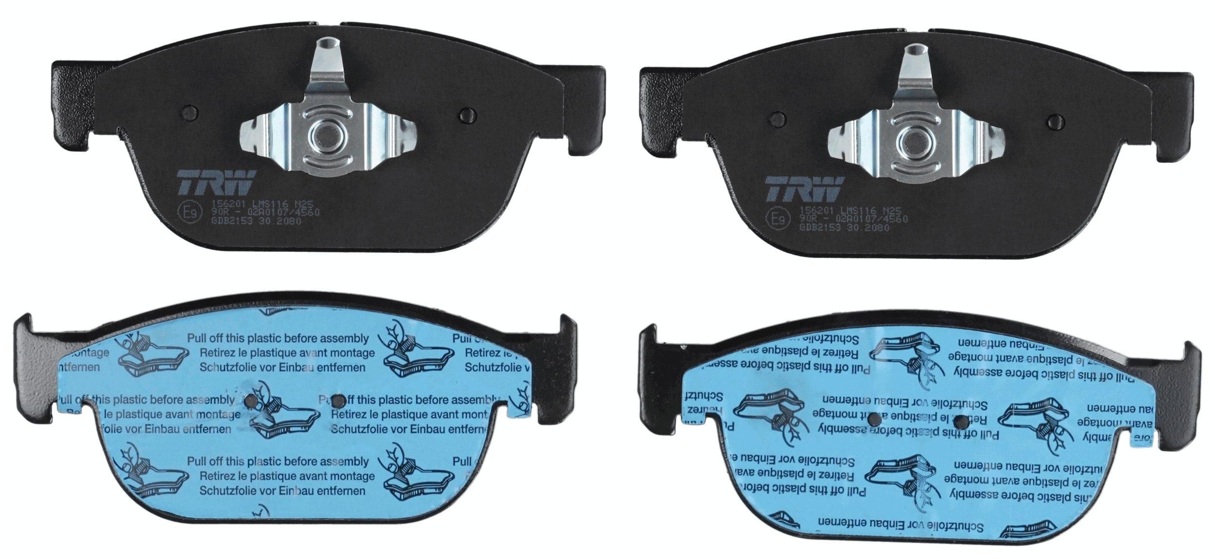 Pastiglie freno TRW GDB2153