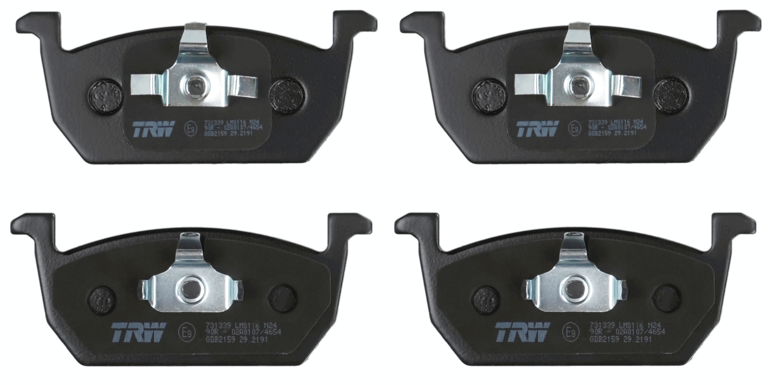 Pastiglie freno TRW GDB2159