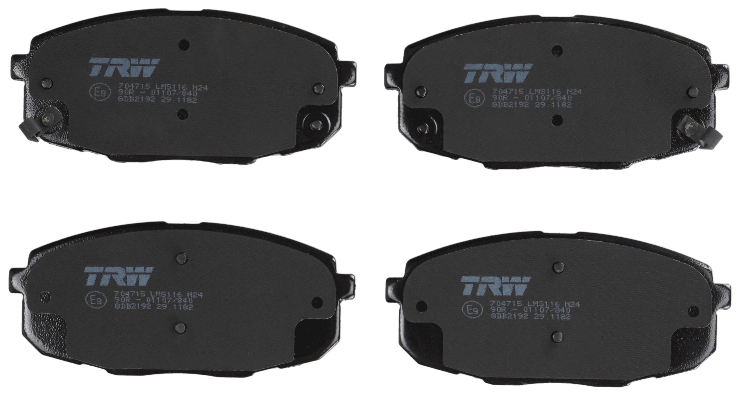 Pastiglie freno TRW GDB2192