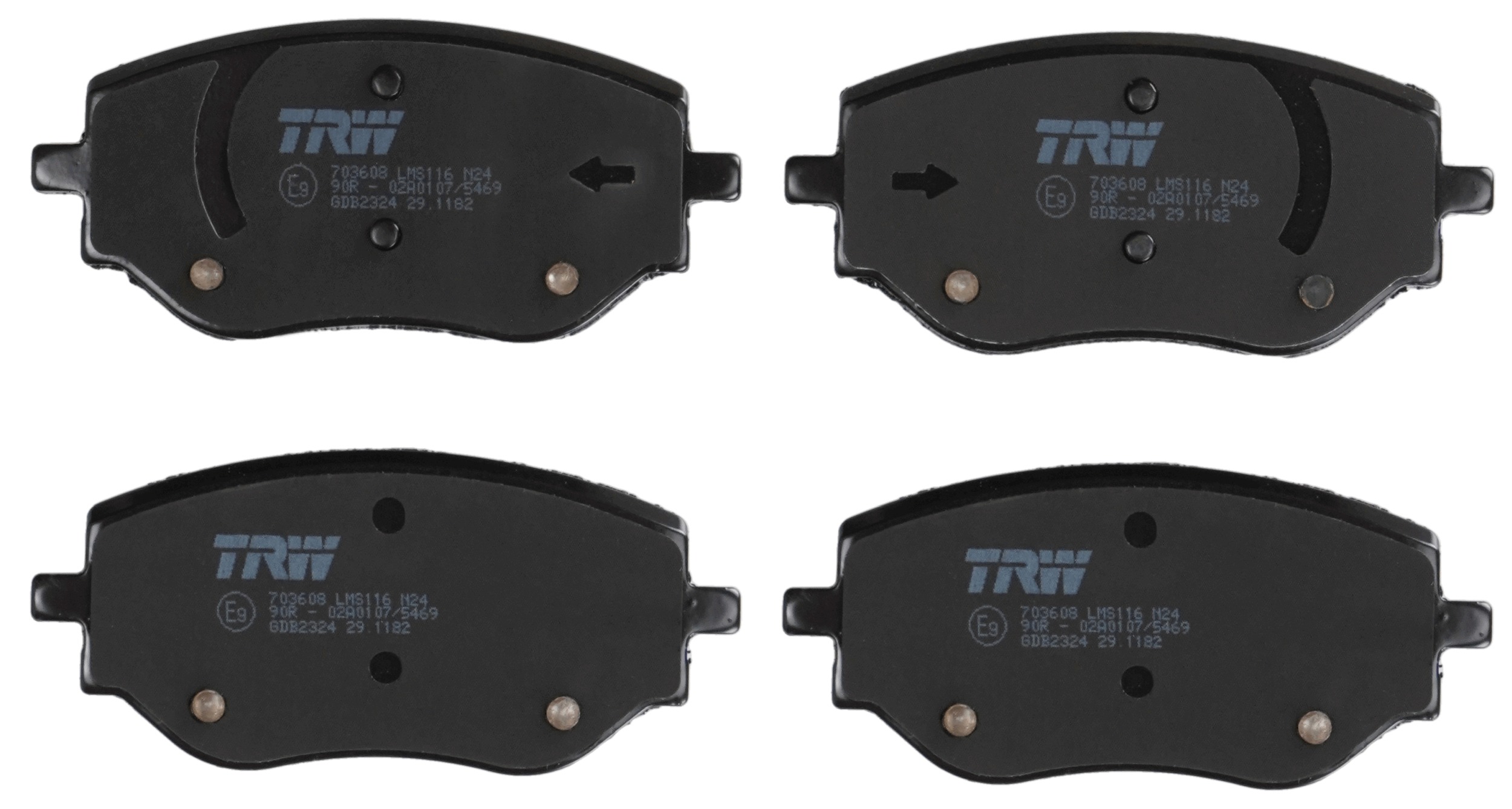 Pastiglie freno TRW GDB2324