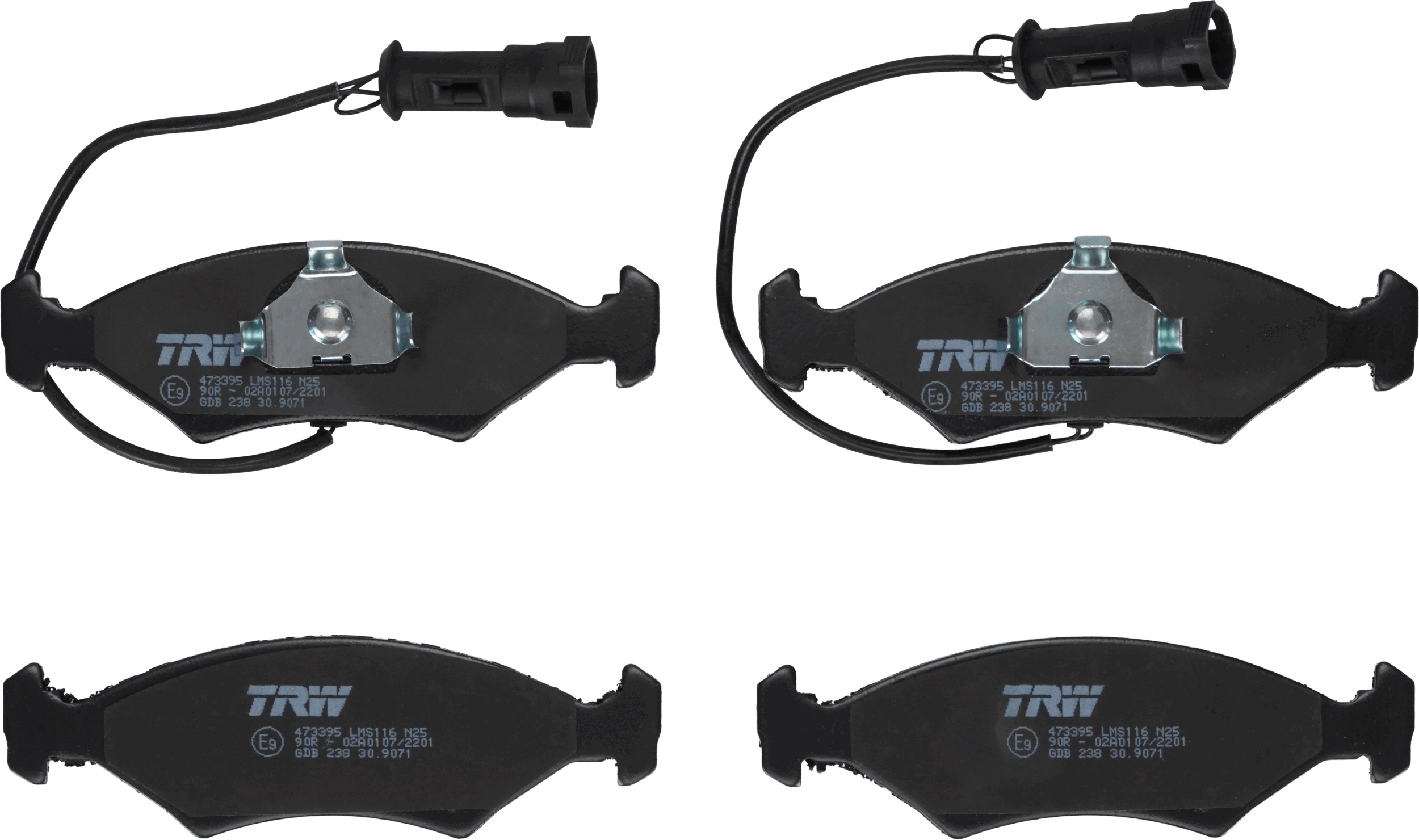 Pastiglie freno TRW GDB238
