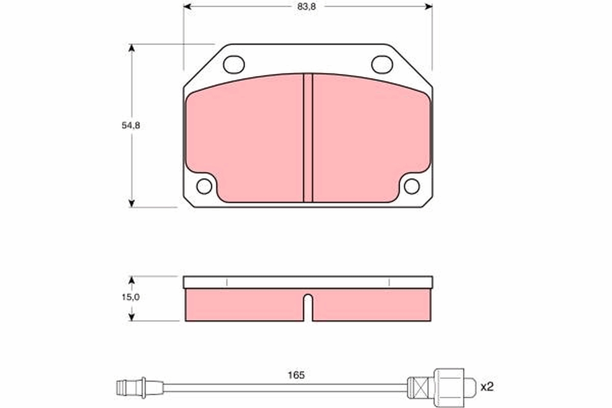Pastiglie freno TRW GDB241