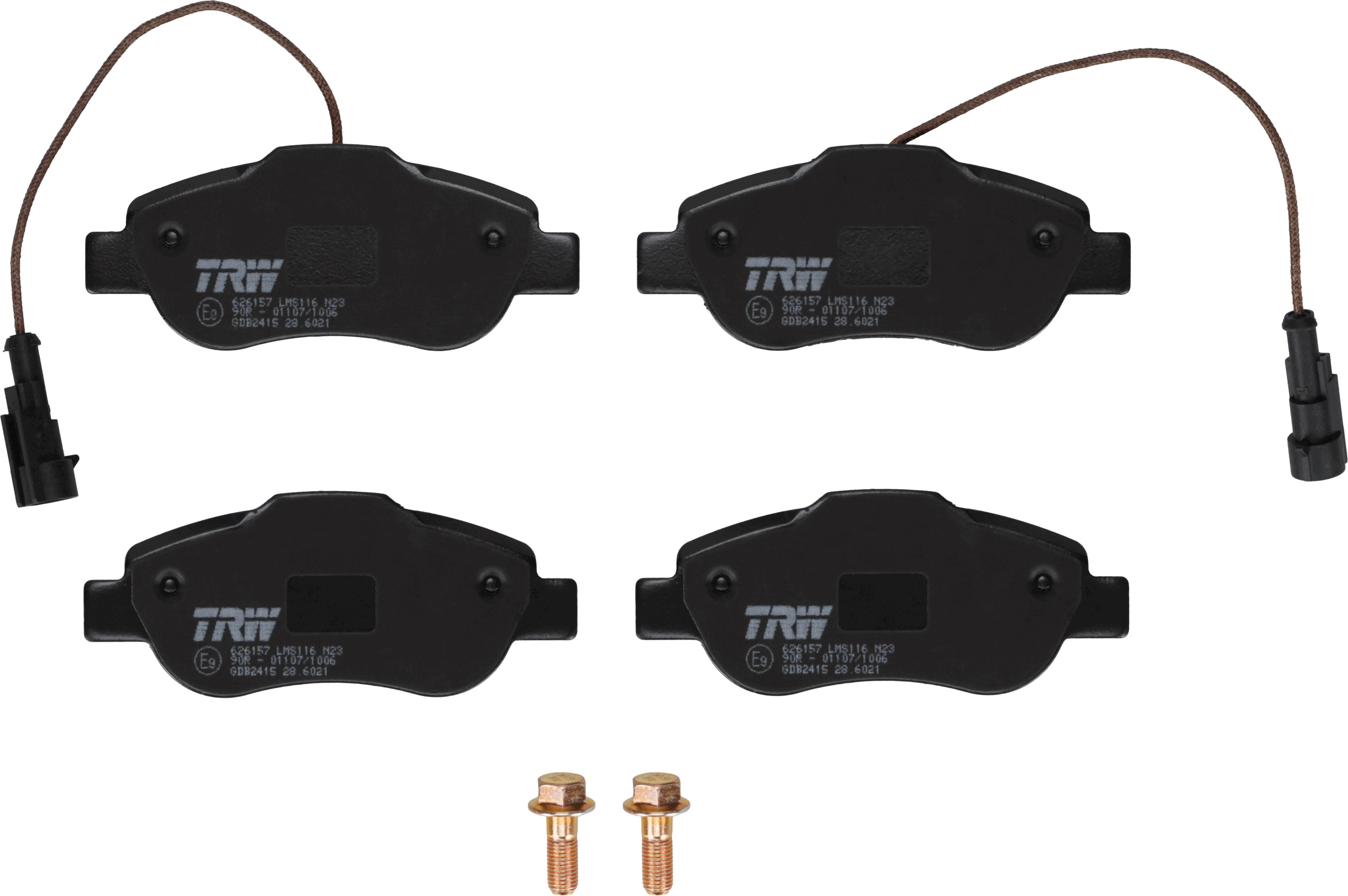 Pastiglie freno TRW GDB2415