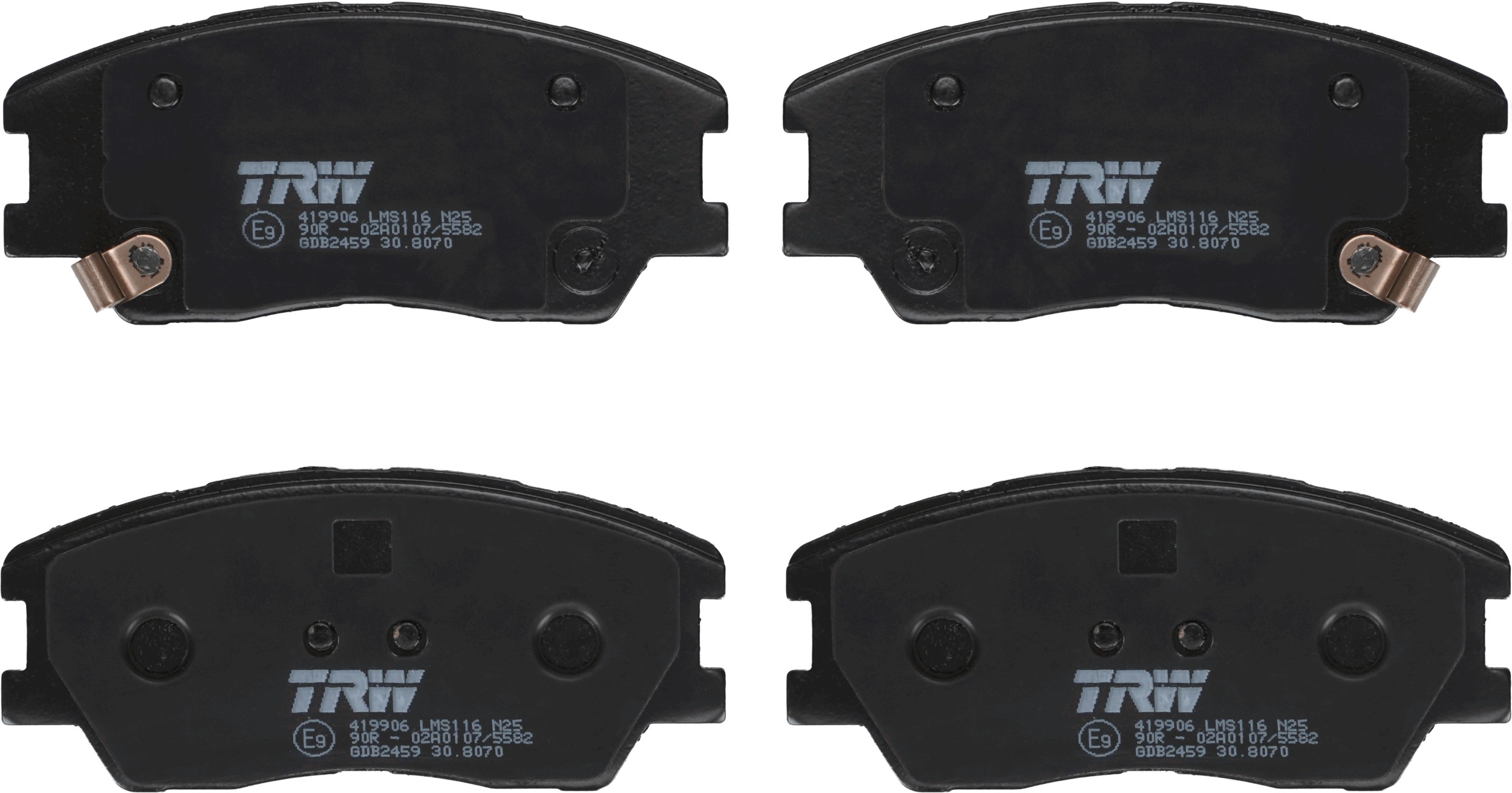 Pastiglie freno TRW GDB2459