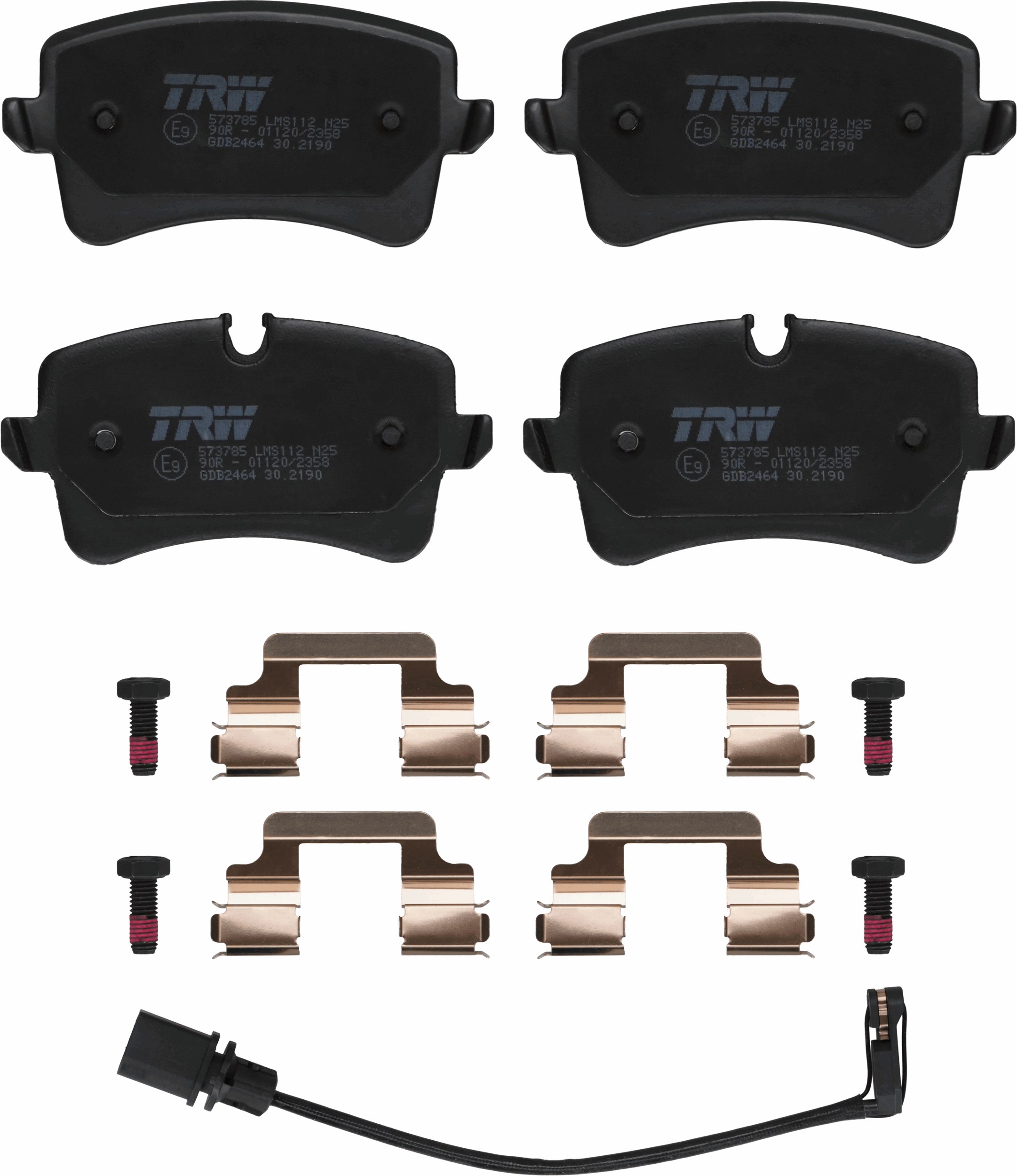 Pastiglie freno TRW GDB2464