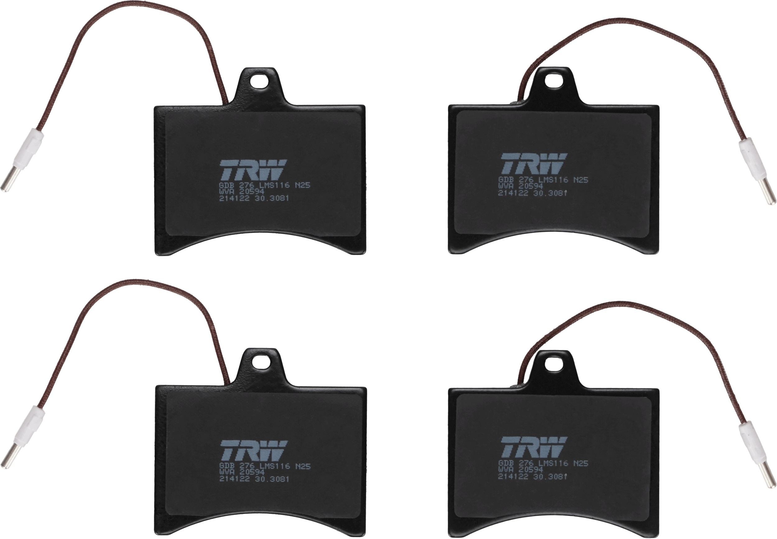 Pastiglie freno TRW GDB276