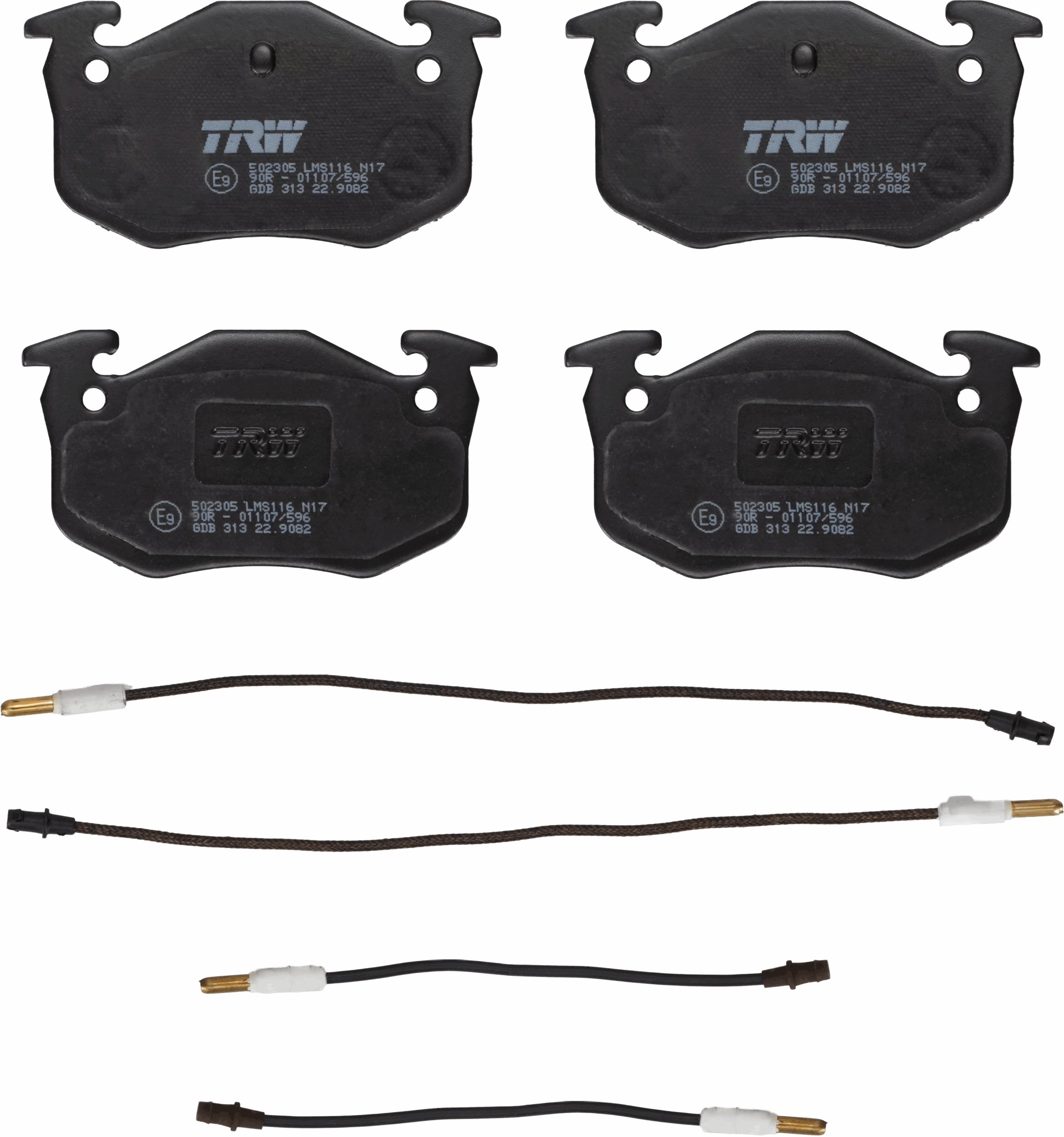 Pastiglie freno TRW GDB313