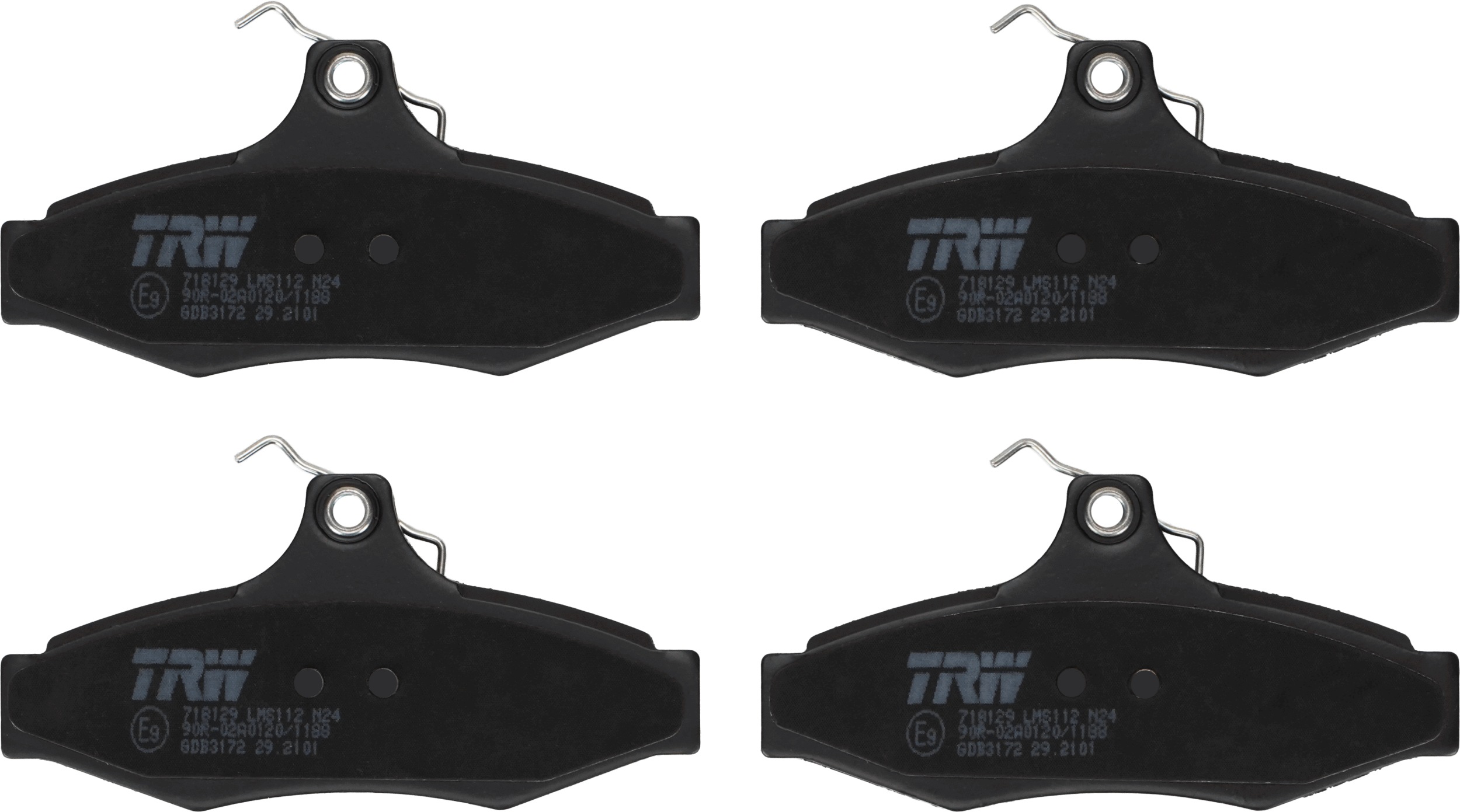 Pastiglie freno TRW GDB3172