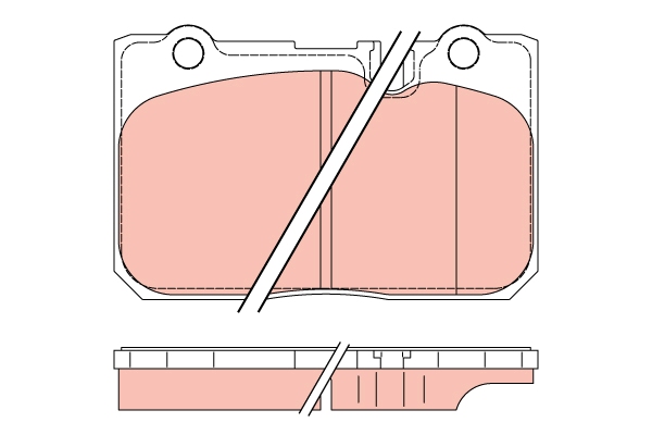 Pastiglie freno TRW GDB3226
