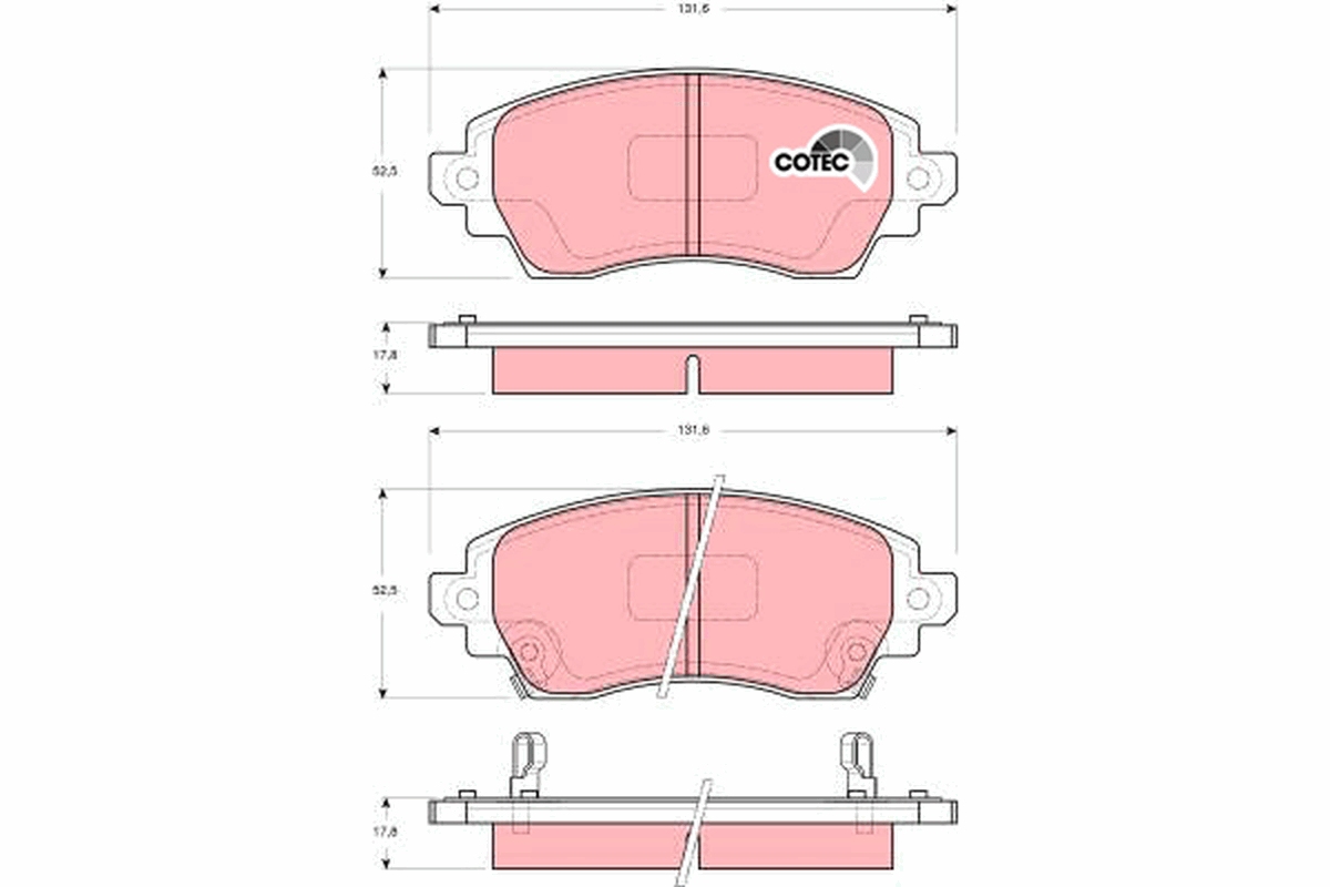 Pastiglie freno TRW GDB3333