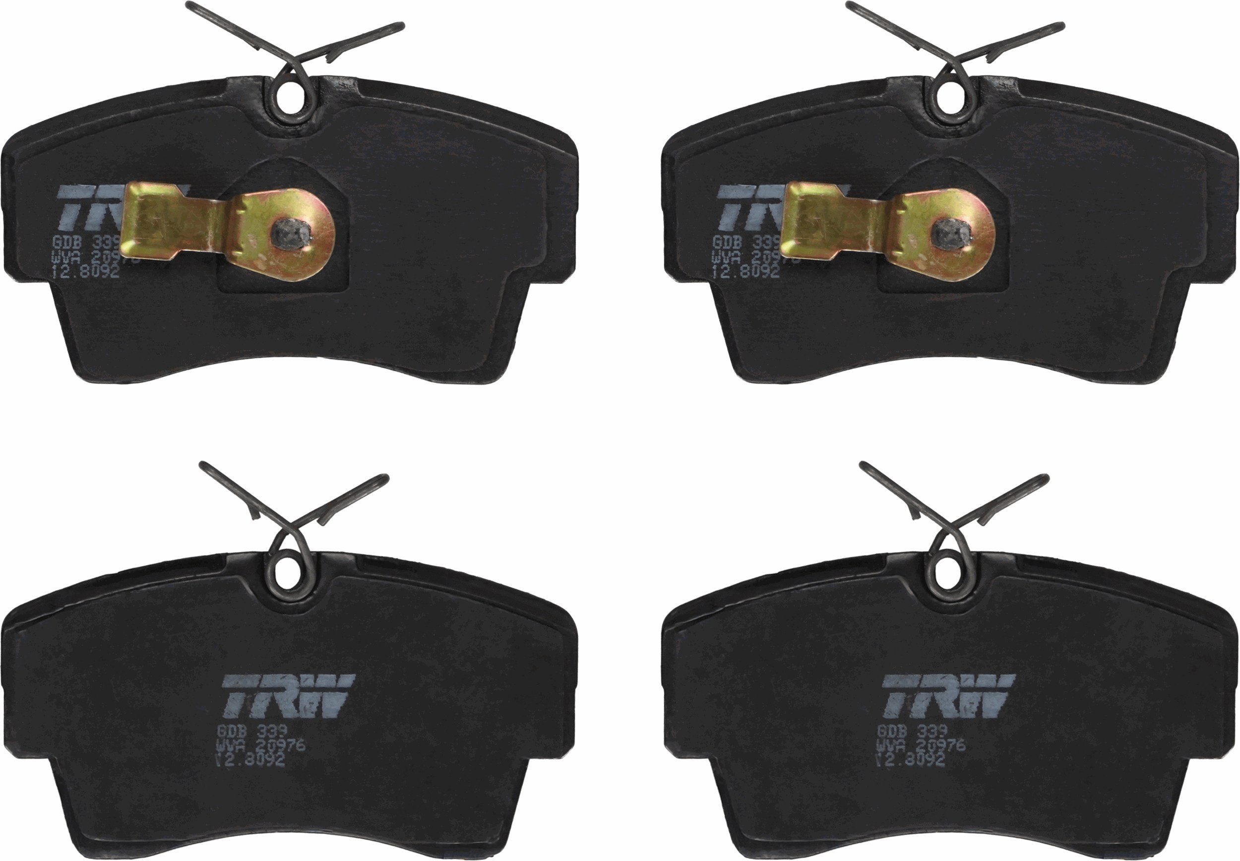 Pastiglie freno TRW GDB339