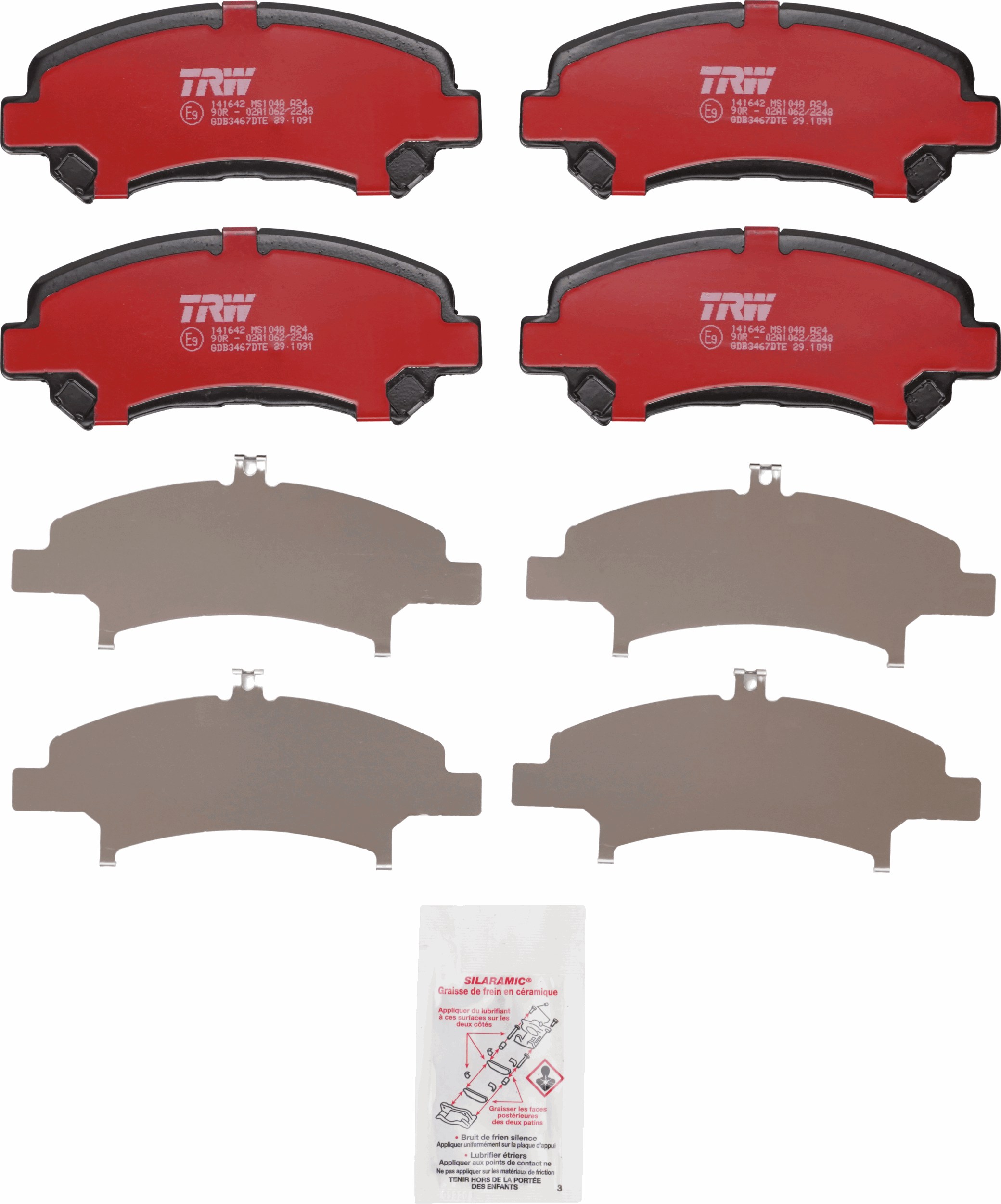 Pastiglie freno TRW GDB3467DTE