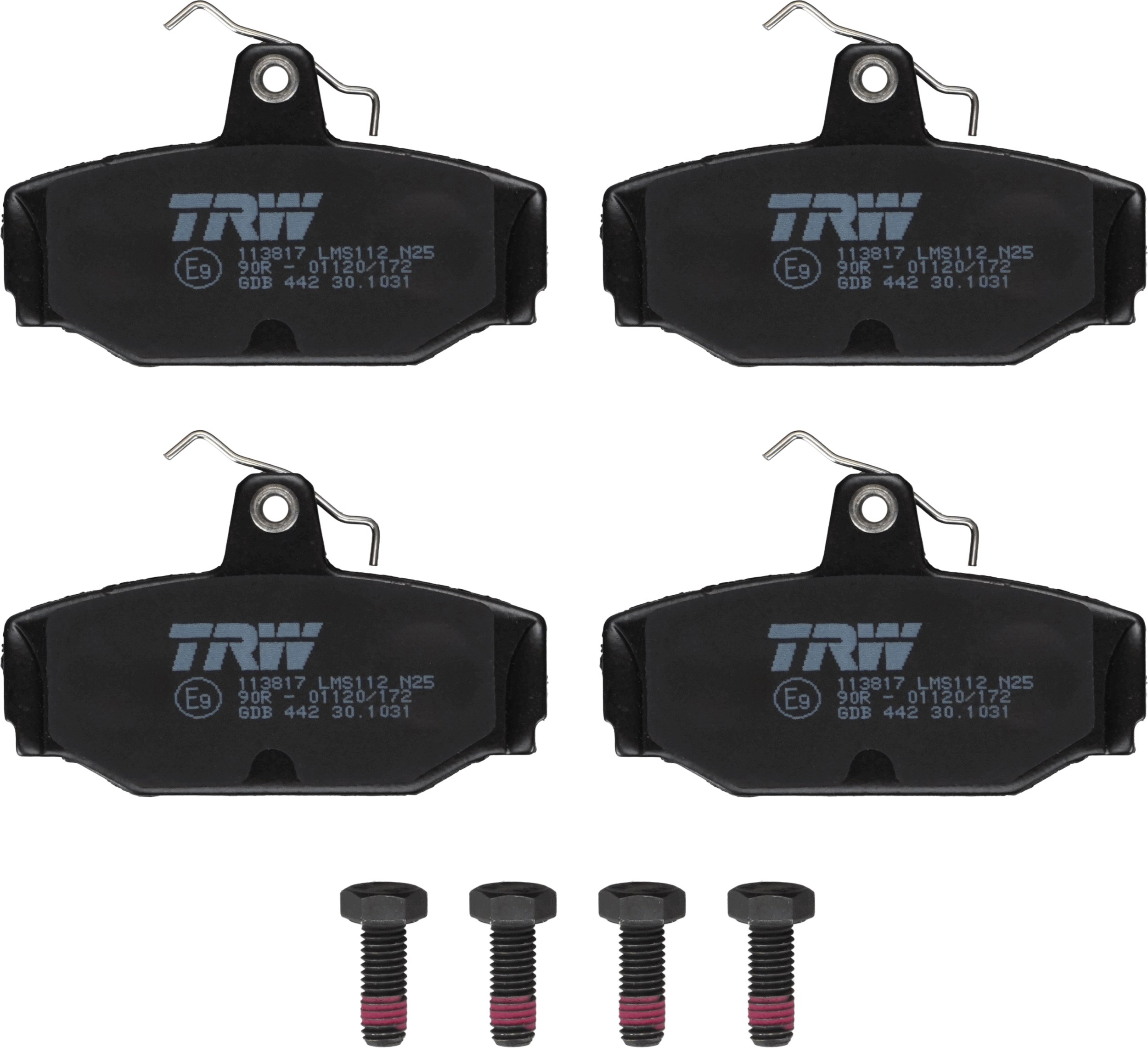 Pastiglie freno TRW GDB442