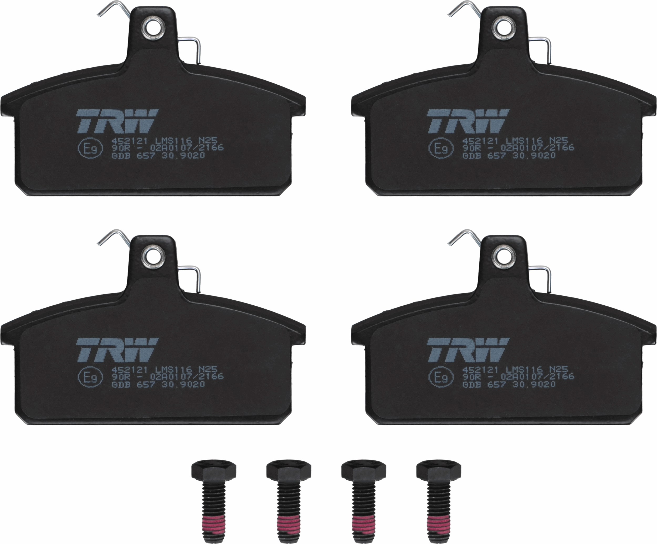 Pastiglie freno TRW GDB657