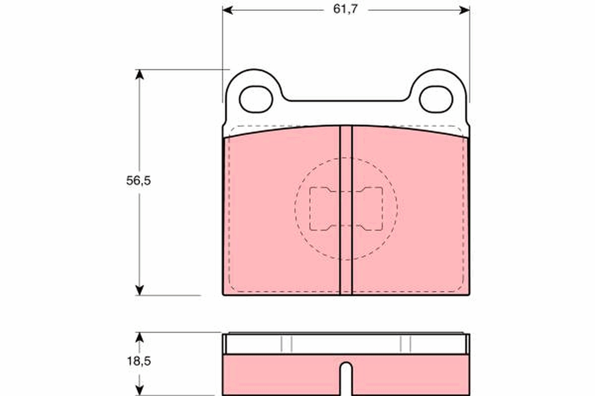 Pastiglie freno TRW GDB663