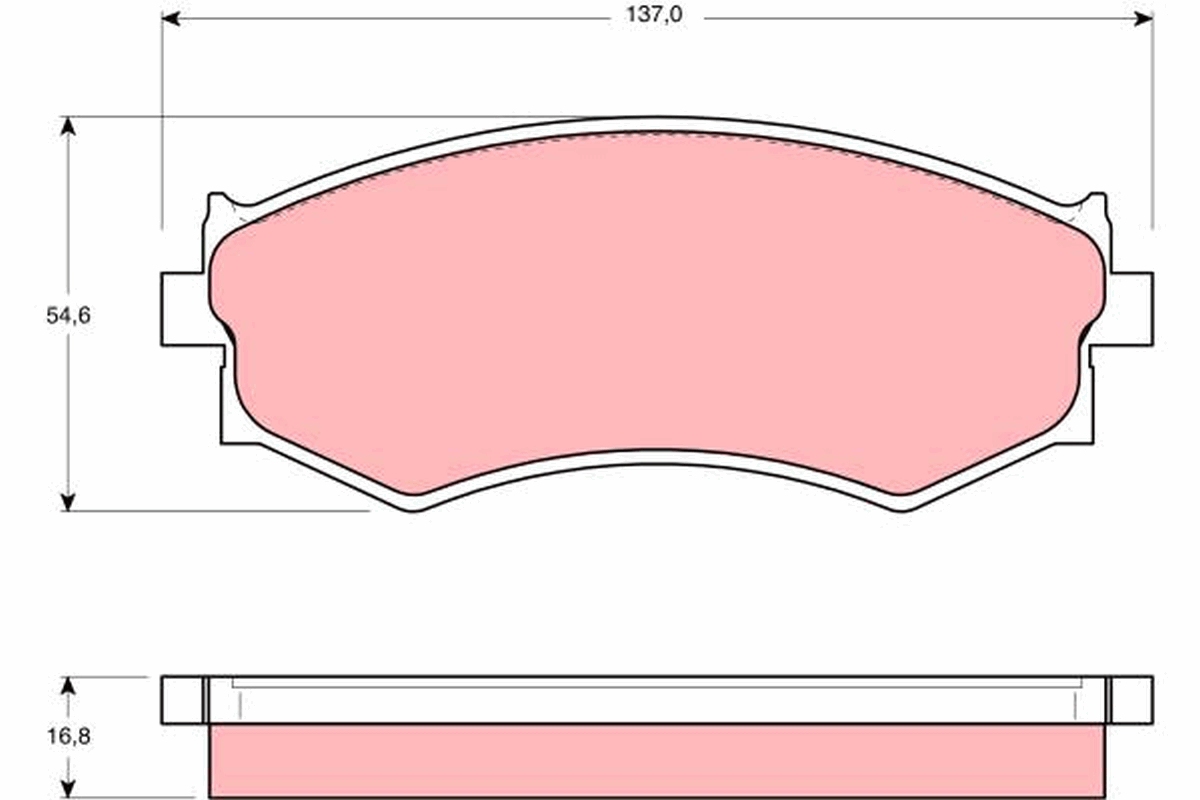 Pastiglie freno TRW GDB765