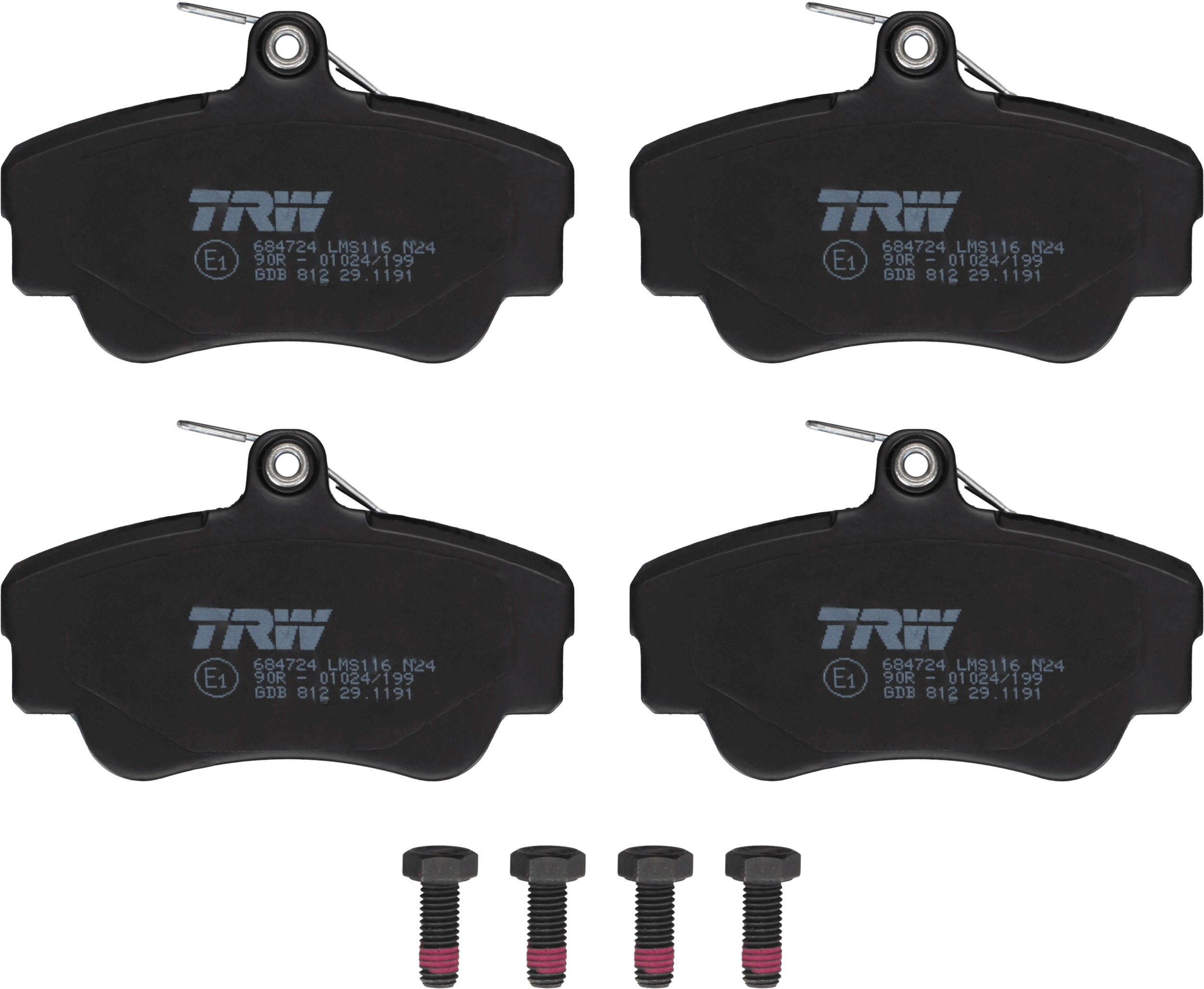 Pastiglie freno TRW GDB812