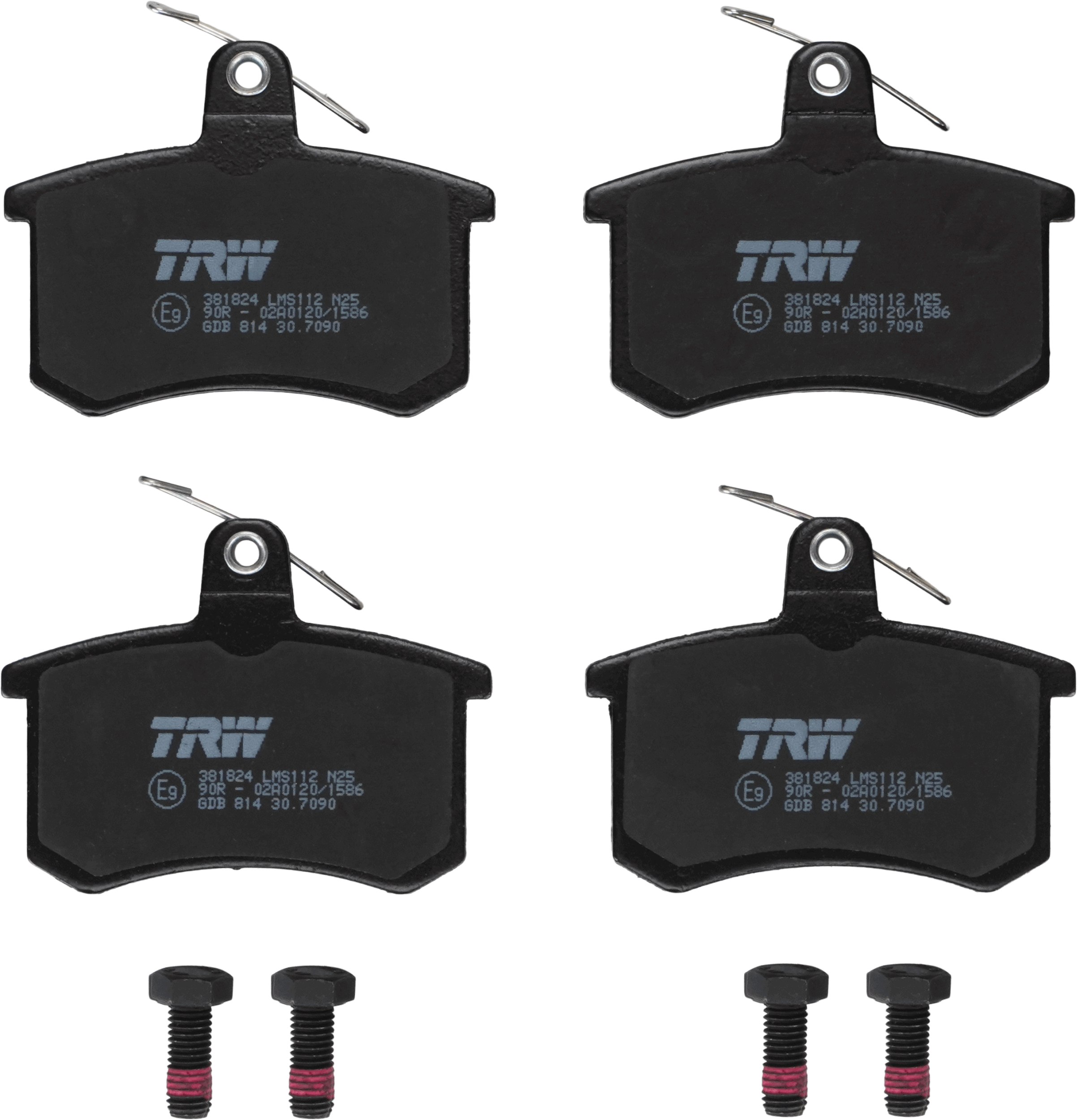 Pastiglie freno TRW GDB814