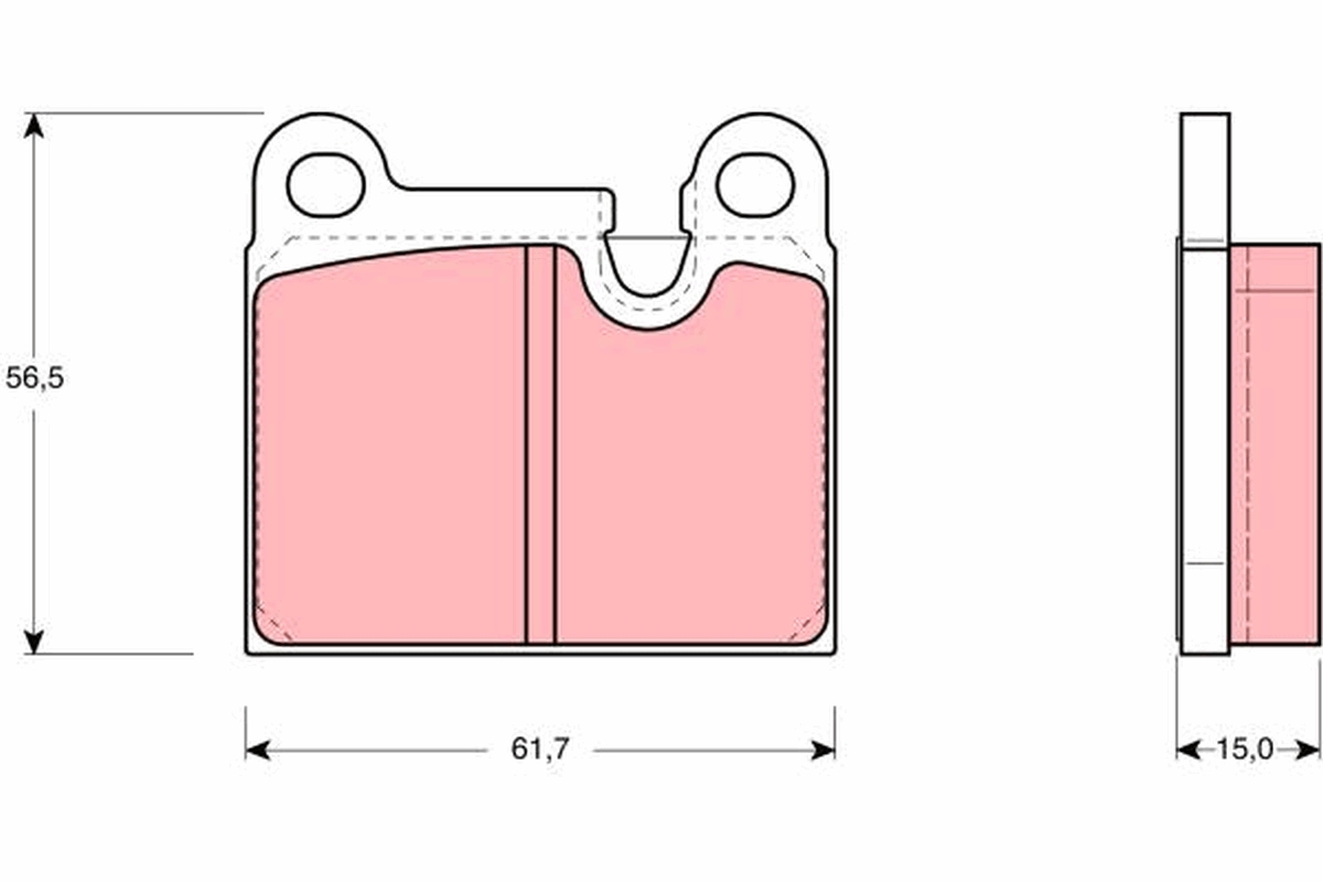 Pastiglie freno TRW GDB919