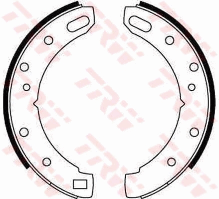 Kit ganasce freno TRW GS6067