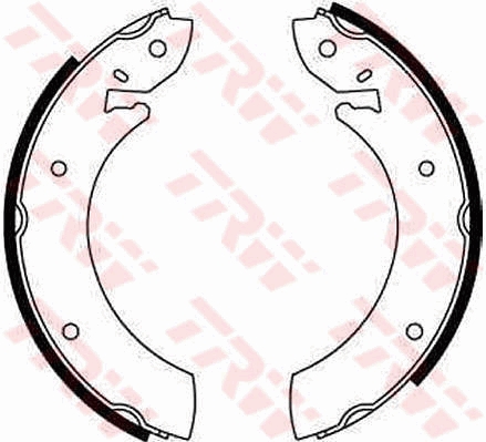 Kit ganasce freno TRW GS6102