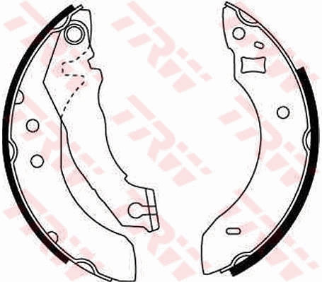 Kit ganasce freno TRW GS6151