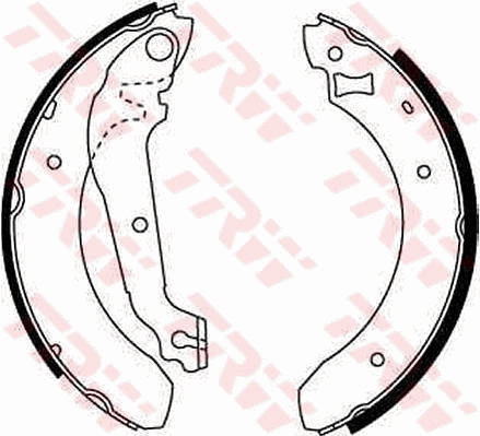 Kit ganasce freno TRW GS6207
