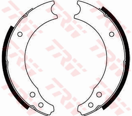 Kit ganasce freno TRW GS8019