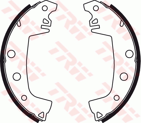 Kit ganasce freno TRW GS8020