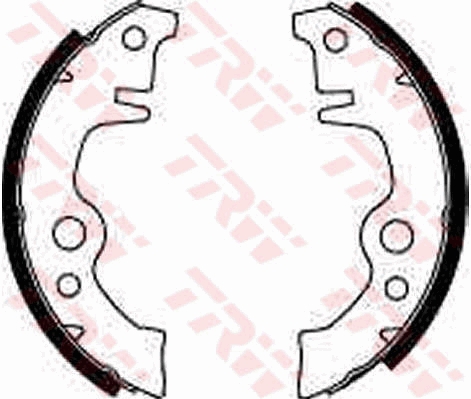 Kit ganasce freno TRW GS8021
