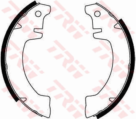 Kit ganasce freno TRW GS8022
