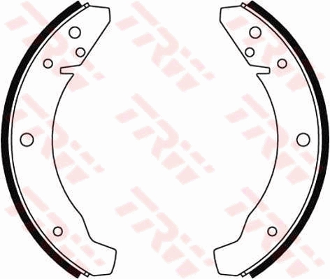 Kit ganasce freno TRW GS8025