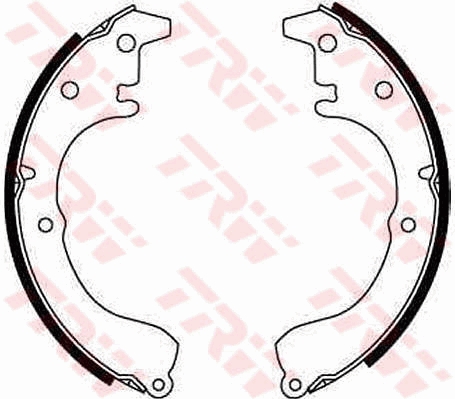 Kit ganasce freno TRW GS8046