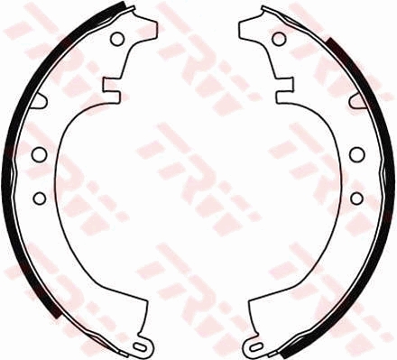 Kit ganasce freno TRW GS8047