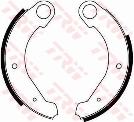 Kit ganasce freno TRW GS8053