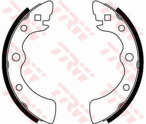 Kit ganasce freno TRW GS8071