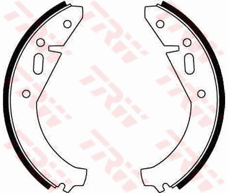Kit ganasce freno TRW GS8141