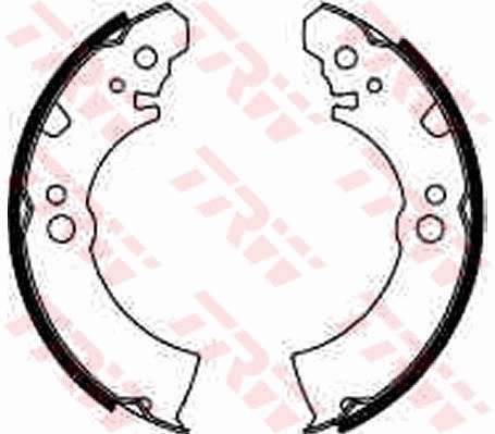 Kit ganasce freno TRW GS8156