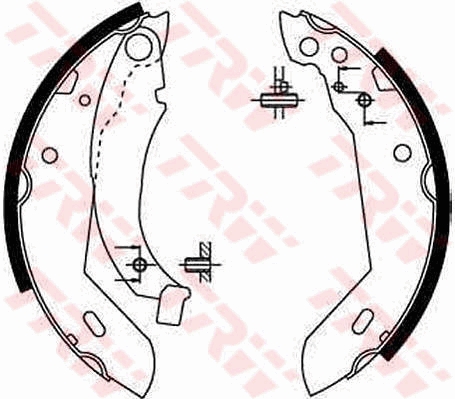 Kit ganasce freno TRW GS8158