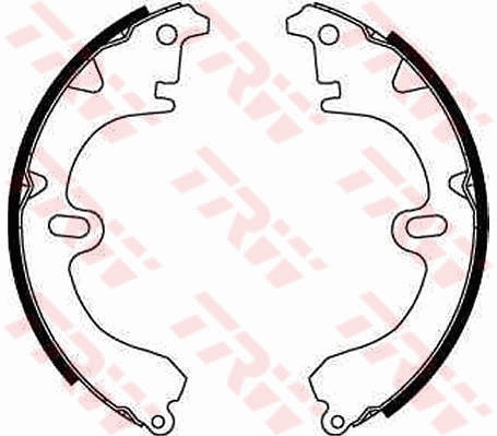 Kit ganasce freno TRW GS8181