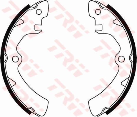 Kit ganasce freno TRW GS8195