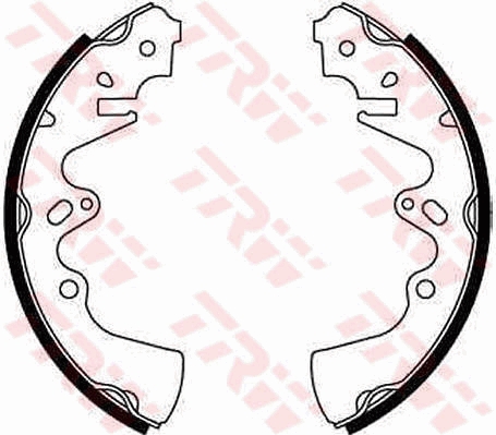 Kit ganasce freno TRW GS8197