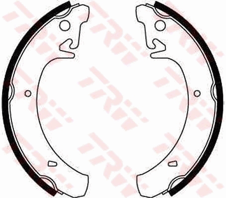 Kit ganasce freno TRW GS8210