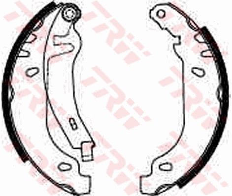 Kit ganasce freno TRW GS8211